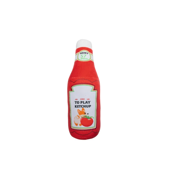 BZ Summer Plüss Kutyajáték Ketchup 30X9X9 cm