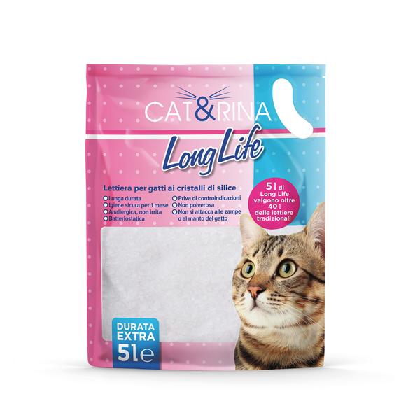 CAT RINA LongLife szilikagél macskaalom 5l