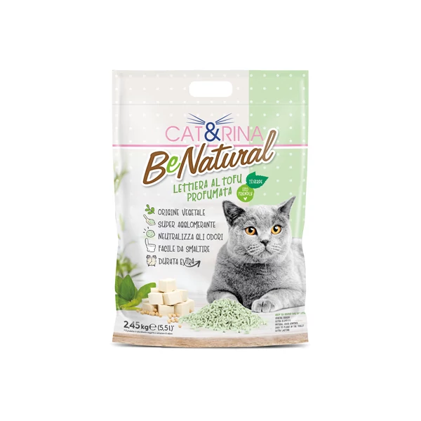 CAT RINA tofu macskaalom zöld tea illattal 5,5 l