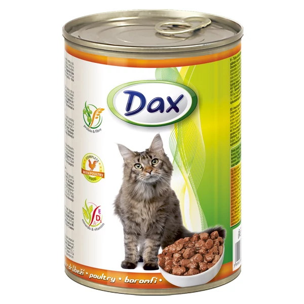 Dax Macska Konzerv CSIRKE 415 g
