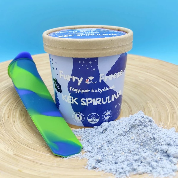 Furry Freeze fagyipor kutyáknak - KÉK SPIRULINA