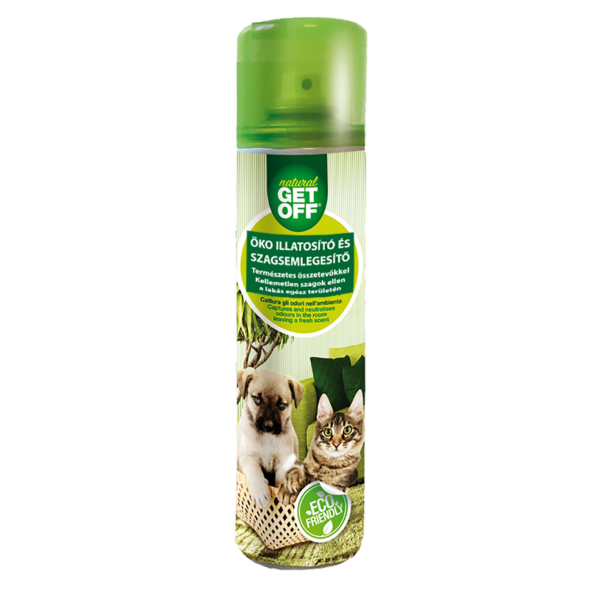 GET OFF ÖKO Természetes illatosító és szagsemlegesítő spray 500 ml - kutyaházakhoz, textíliákhoz