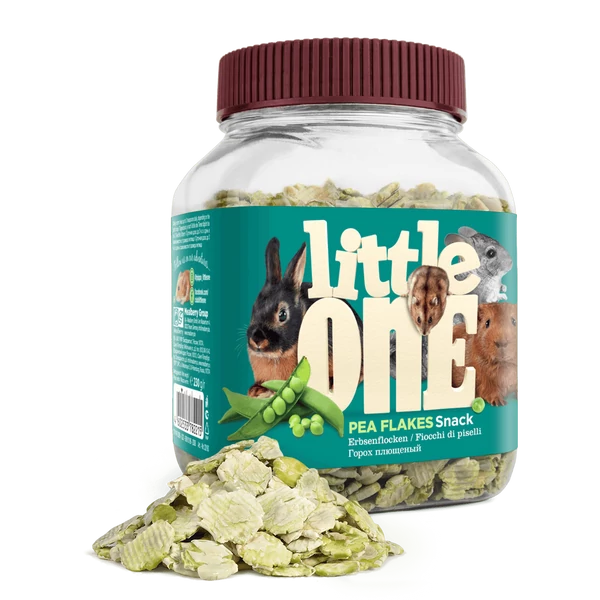 Little One szárított borsópehely kiegészítő eledel kisemlősöknek 230 g