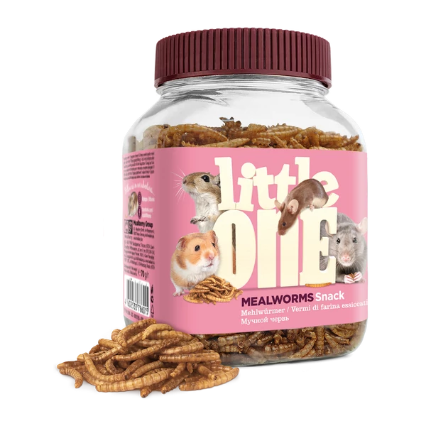 Little One lisztkukac kiegészítő eledel kisemlősöknek 70 g