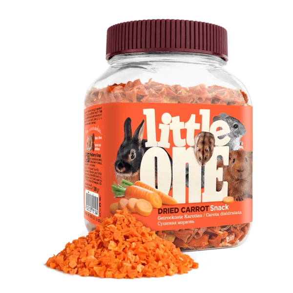 Little One szárított sárgarépa jutalomfalat kisemlősöknek 200 g