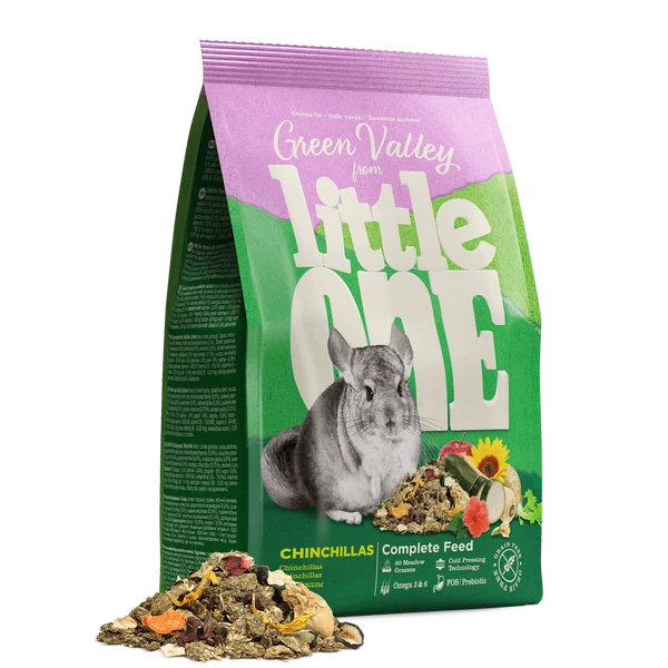 Little One Green valley rostos eleség zöldséggel csincsillának 750 g