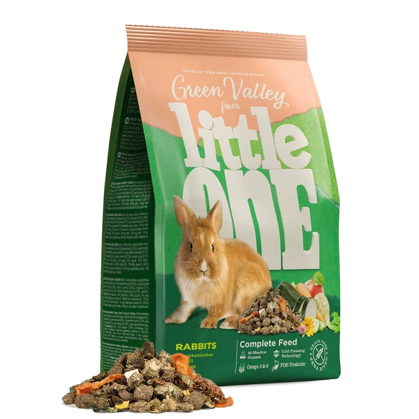 Little One Green valley rostos eleség zöldséggel törpenyúlnak 750 g