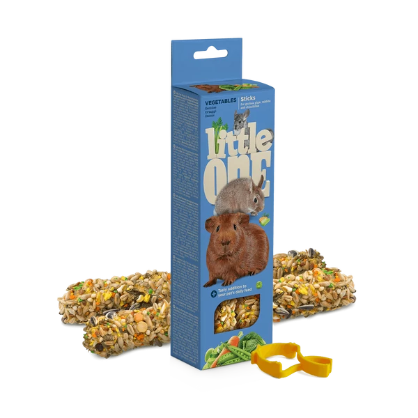 Little One dupla rúd tengerimalacnak nyúlnak és csincsillának zöldséggel 2x60 g