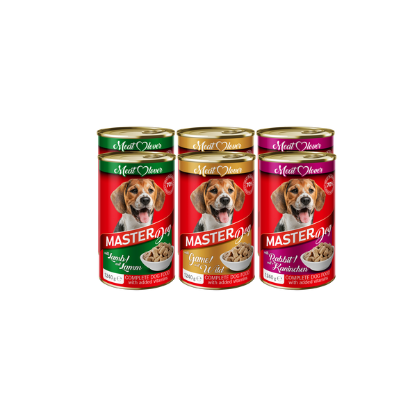 Master Dog 6x1240g kutya konzerv