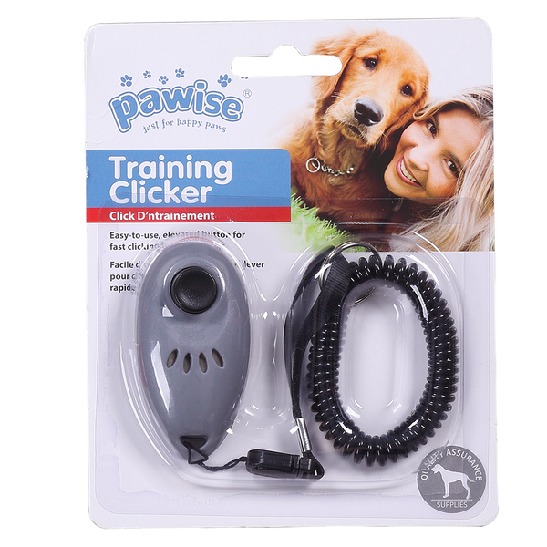 Pawise Tréning Clicker zsinórral 7x3,5 cm