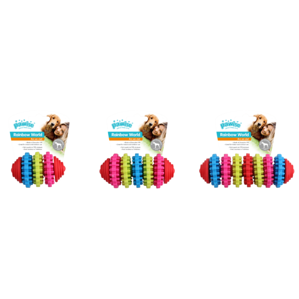 Pawise kutyajáték rainbow fogtisztító Rúd S