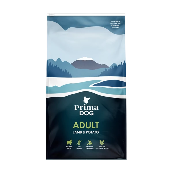 PrimaDog Adult All Breeds Lamb Potato száraz kutyatáp 10kg