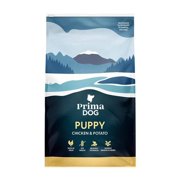 PrimaDog csirke burgonya szárazeledel kölyök kutyák részére 3kg