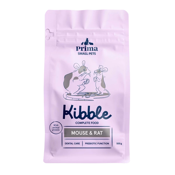 Prima Small Pet Rat/Mice mono pellet eleség patkánynak és egérnek 500 g