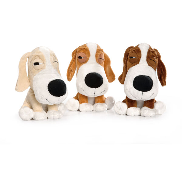 RECORD LAZY DOG kutyajáték plüss kutya különféle színekben, 20cm