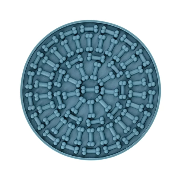 RECORD Licking Mat Kerek Tál Zöld 15 CM