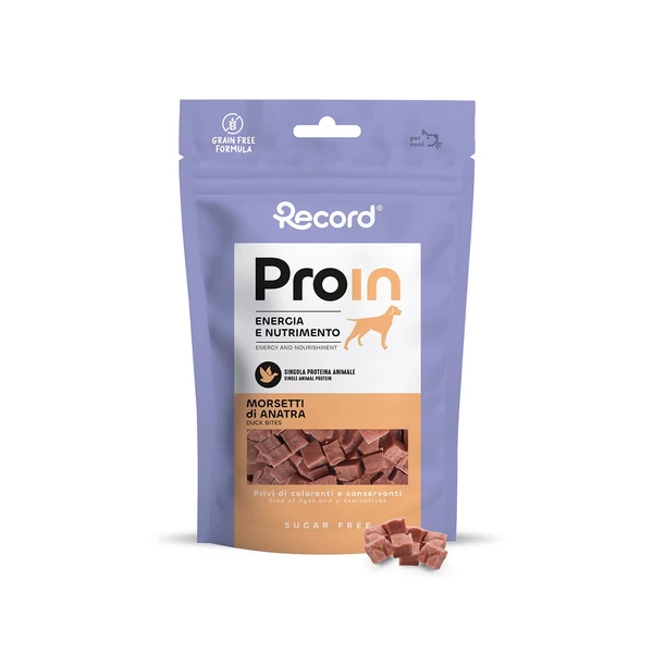 RECORD ProIn Jutalomfalat Kutyáknak Morsetti Kacsás 75 g 