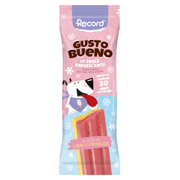 GUSTO BUENO kutyafagyi húsos és sajtos 50g