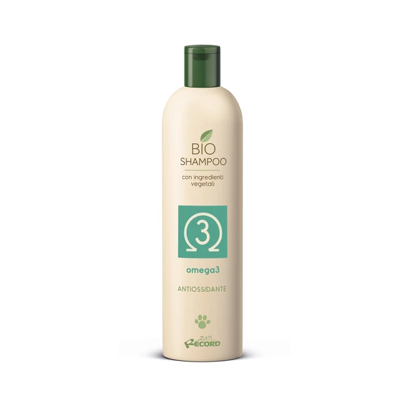 Record BIO kutyasampon OMAGE 3-MAL SZÁRAZ SZŐRRE 250 ml