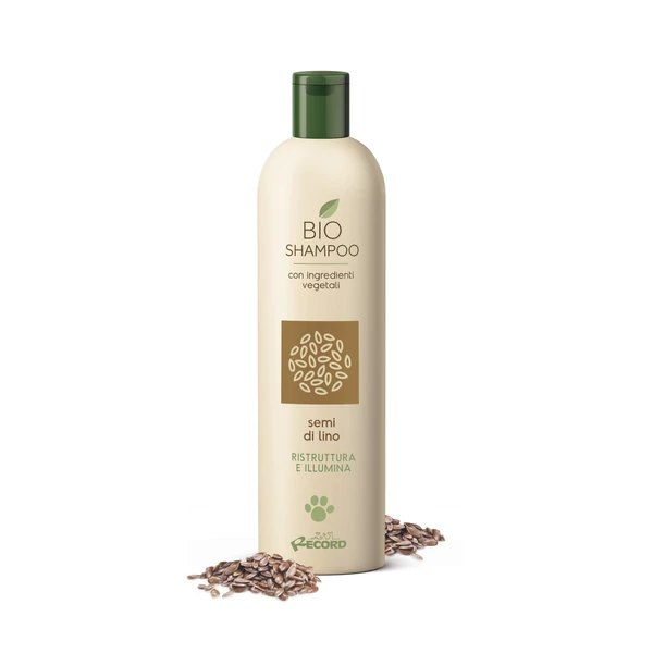 Record BIO kutyasampon LENMAGGAL EXTRÉM FÉNYES SZŐRÉRT 250 ml