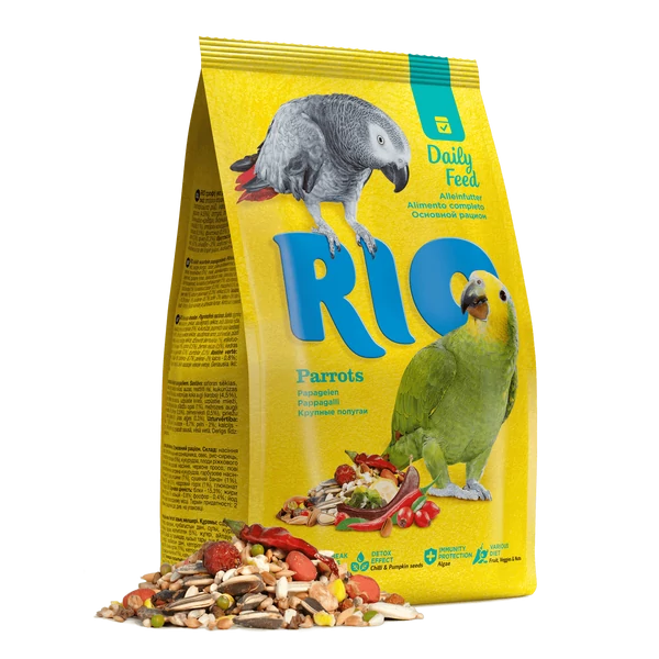RIO madáreleség óriás papagájoknak 500 g