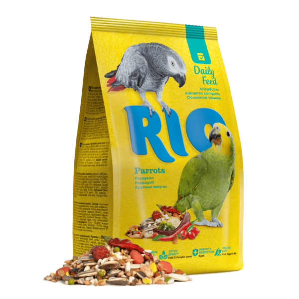RIO madáreleség óriás papagájoknak 500 g