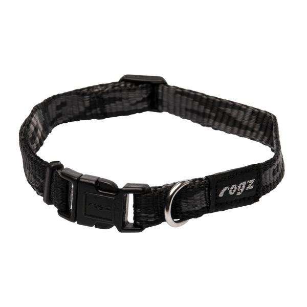 Rogz ALPINIST nyakörv S 11 mm Fekete