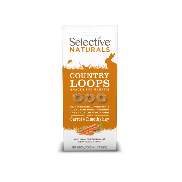 Selective Naturals Country Loops Nyulaknak 80 g