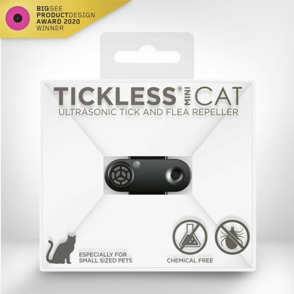 TICKLESS MINI CAT Fekete ultrahangos kullancsriasztó