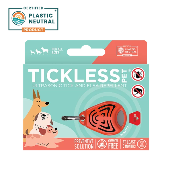 TICKLESS PET Narancs ultrahangos kullancsriasztó