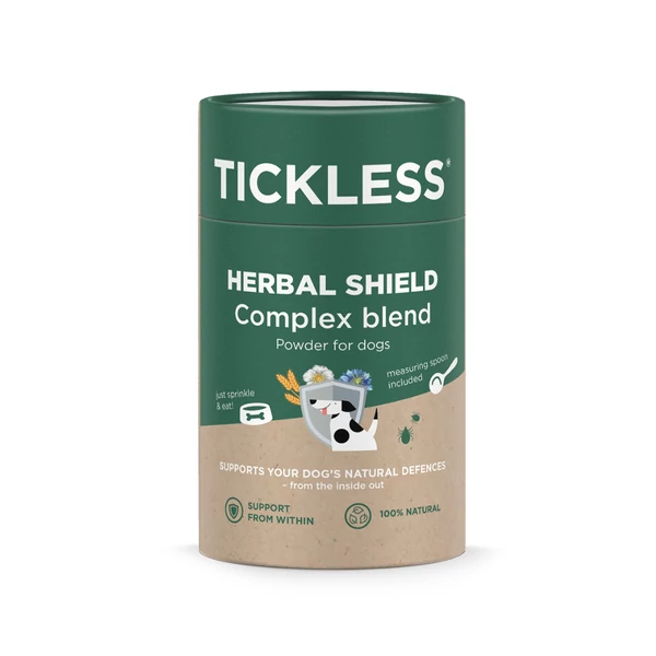 TICKLESS Herbal Shield Complex Kullancsriasztó Por Kutyáknak 100 g
