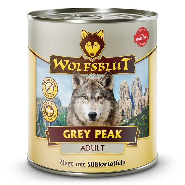 Wolfsblut Grey Peak Adult Kecskehús Édeburgonyával Konzerv nedves kutyatáp 800 g Wolfsblut Grey Peak Adult Kecskehús Édeburgonyával Konzerv nedves kutyatáp 800 g