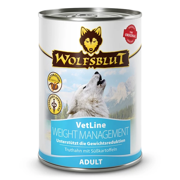 Wolfsblut VetLine Weight Management Pulykahús Konzerv nedves kutyatáp 395 g